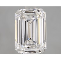 Lab Created 1.78 Carat E-VS2 Emerald Cut Diamond