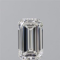 3.50 Carat H-VVS1 Emerald Cut Natural Diamond
