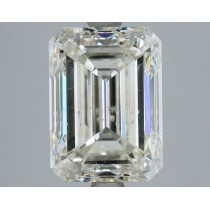 3.51 Carat J-SI1 Emerald Cut Natural Diamond 3.51 Carat J-SI1 Emerald Cut Natural Diamond