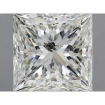 1.00 Carat I-SI2 Princess Cut Natural Diamond Certified By IGI