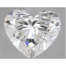 1.90 Carat F-VS2 Heart Shaped Natural Diamond