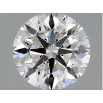 1.41 Carat D-SI2 Round Natural Diamond