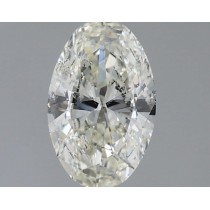 0.98 Carat I-SI2 Oval Natural Diamond