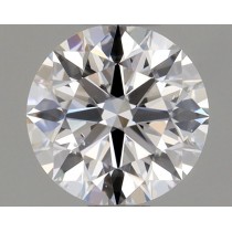 0.63 Carat D-SI1 Round Natural Diamond