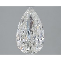 1.81 Carat G-SI2 Pear Shaped Natural Diamond 1.81 Carat G-SI2 Pear Shaped Natural Diamond