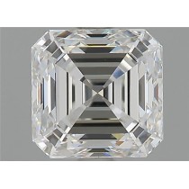1.56 Carat E-VS1 Asscher Cut Natural Diamond