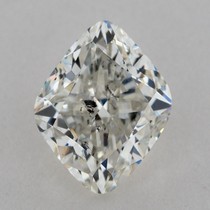 1.70 Carat H-SI2 Cushion Cut Natural Diamond