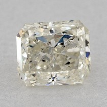 0.71 Carat J-SI2 Radiant Cut Natural Diamond
