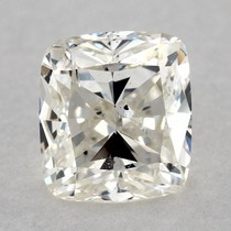 0.91 Carat I-SI2 Cushion Cut Natural Diamond