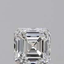 0.93 Carat H-VVS1 Asscher Cut Natural Diamond 0.93 Carat H-VVS1 Asscher Cut Natural Diamond