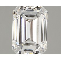 Lab Created 1.61 Carat D-VVS1 Emerald Cut Diamond Lab Created 1.61 Carat D-VVS1 Emerald Cut Diamond