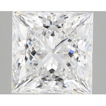 Lab Created 2.81 Carat E-VVS2 Princess Cut Diamond