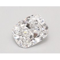 Lab Created 0.95 Carat D-VVS2 Cushion Cut Diamond