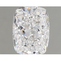 Lab Created 1.08 Carat D-VS1 Cushion Cut Diamond