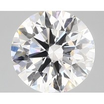 Lab Created 2.19 Carat D-VVS2 Round Diamond