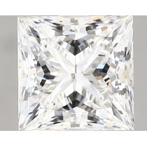 Lab Created 2.40 Carat E-VVS2 Princess Cut Diamond Lab Created 2.40 Carat E-VVS2 Princess Cut Diamond
