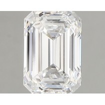 Lab Created 1.63 Carat D-VS1 Emerald Cut Diamond Lab Created 1.63 Carat D-VS1 Emerald Cut Diamond