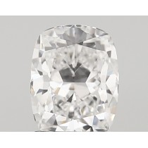 Lab Created 1.44 Carat D-VVS2 Cushion Cut Diamond