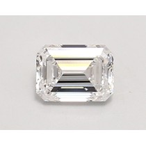 Lab Created 0.72 Carat D-VVS2 Emerald Cut Diamond Lab Created 0.72 Carat D-VVS2 Emerald Cut Diamond