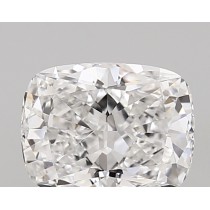 Lab Created 1.41 Carat E-VVS2 Cushion Cut Diamond