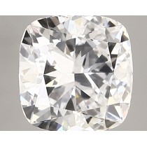 Lab Created 1.54 Carat D-VVS2 Cushion Cut Diamond