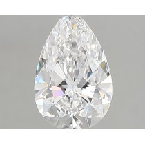 Lab Created 1.24 Carat D-VS1 Pear Shaped Diamond