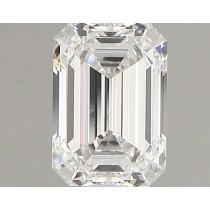 Lab Created 1.32 Carat D-VS1 Emerald Cut Diamond