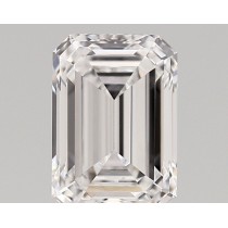 Lab Created 1.56 Carat E-VVS1 Emerald Cut Diamond Lab Created 1.56 Carat E-VVS1 Emerald Cut Diamond
