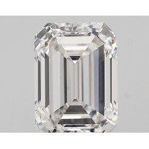 Lab Created 1.83 Carat G-VS1 Emerald Cut Diamond