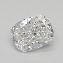 Lab Created 0.51 Carat D-VVS1 Cushion Cut Diamond