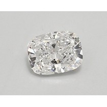 Lab Created 0.53 Carat D-VS1 Cushion Cut Diamond Lab Created 0.53 Carat D-VS1 Cushion Cut Diamond