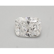 Lab Created 0.52 Carat D-VVS1 Cushion Cut Diamond