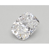Lab Created 0.55 Carat D-VVS1 Cushion Cut Diamond