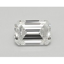 Lab Created 0.76 Carat D-VS2 Emerald Cut Diamond