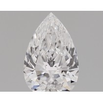 Lab Created 1.45 Carat D-VS1 Pear Shaped Diamond