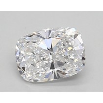 Lab Created 0.73 Carat D-VVS2 Cushion Cut Diamond