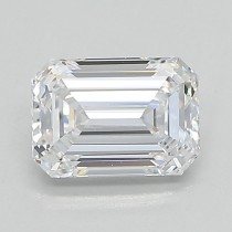 Lab Created 0.96 Carat D-VS1 Emerald Cut Diamond Lab Created 0.96 Carat D-VS1 Emerald Cut Diamond