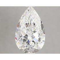 Lab Created 1.30 Carat D-VS1 Pear Shaped Diamond Lab Created 1.30 Carat D-VS1 Pear Shaped Diamond