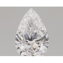 Lab Created 1.21 Carat D-VS1 Pear Shaped Diamond
