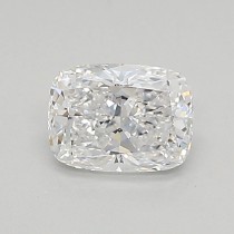 Lab Created 0.51 Carat D-VVS1 Cushion Cut Diamond