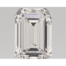 Lab Created 1.62 Carat E-VS1 Emerald Cut Diamond