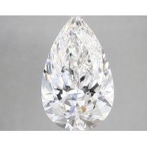 Lab Created 3.25 Carat E-VS1 Pear Shaped Diamond Lab Created 3.25 Carat E-VS1 Pear Shaped Diamond
