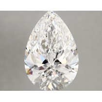 Lab Created 2.53 Carat D-VVS2 Pear Shaped Diamond
