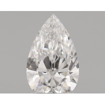 Lab Created 1.39 Carat D-VS1 Pear Shaped Diamond