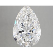 Lab Created 4.18 Carat E-VS1 Pear Shaped Diamond Lab Created 4.18 Carat E-VS1 Pear Shaped Diamond