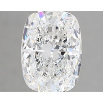 Lab Created 2.02 Carat E-VS1 Cushion Cut Diamond