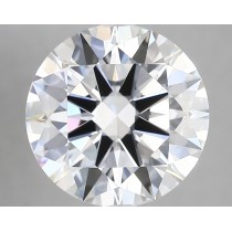 Lab Created 4.07 Carat D-VVS2 Round Diamond Lab Created 4.07 Carat D-VVS2 Round Diamond