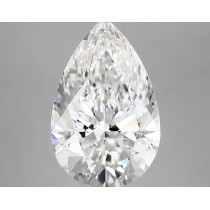 Lab Created 4.16 Carat E-VVS2 Pear Shaped Diamond Lab Created 4.16 Carat E-VVS2 Pear Shaped Diamond