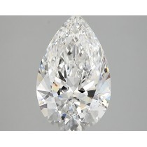 Lab Created 2.78 Carat E-VS1 Pear Shaped Diamond Lab Created 2.78 Carat E-VS1 Pear Shaped Diamond