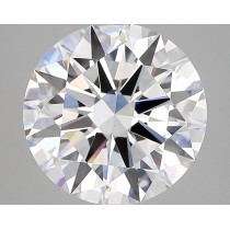 Lab Created 4.06 Carat D-VVS2 Round Diamond Lab Created 4.06 Carat D-VVS2 Round Diamond